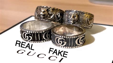 fake gucci ring vs real|gucci authenticity check.